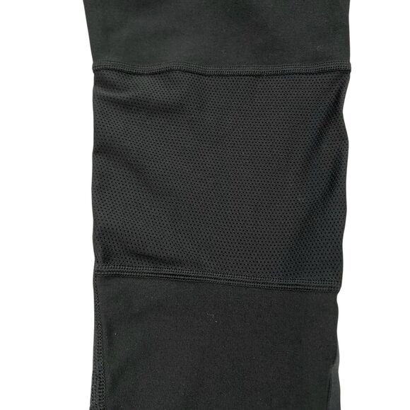 Nike Running Pants Womens Small Black Breathable Stretch Training Compression - Picture 9 of 13